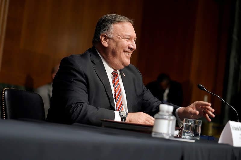 U.S. Secretary of State Pompeo testifies before Senate Foreign Relations Committee