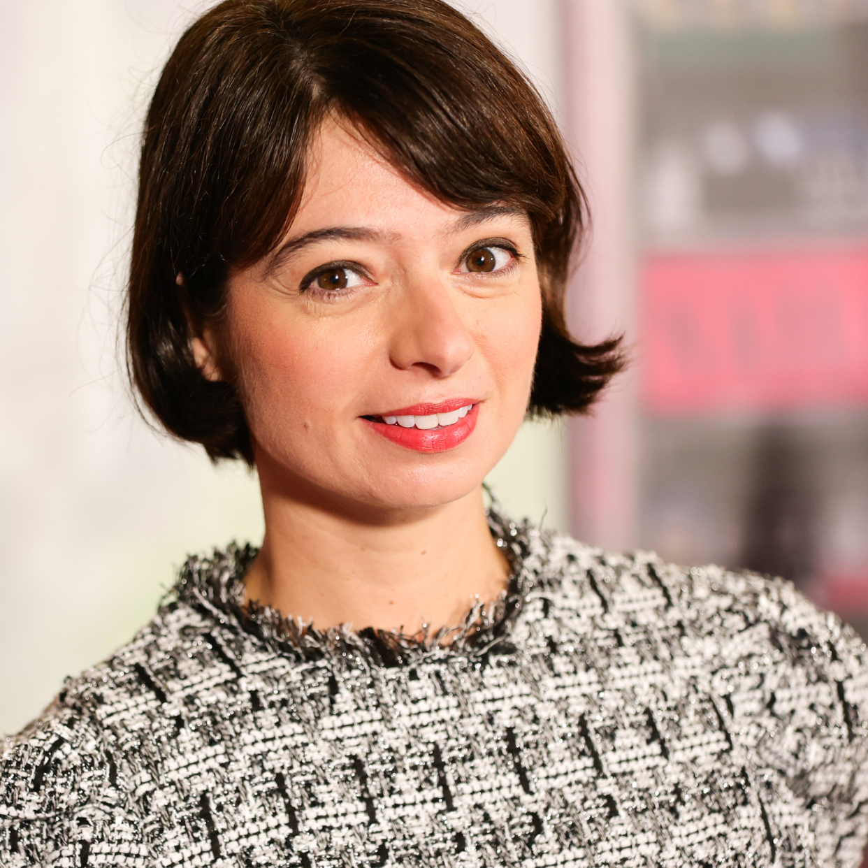  Kate Micucci attends the "Clerks III" Premiere at TCL Chinese 6 Theaters at TCL Chinese Theatre on August 24, 2022 in Hollywood, California. 