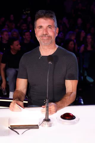 <p>Trae Patton/NBC</p> Simon Cowell on season 18 of "America's Got Talent"