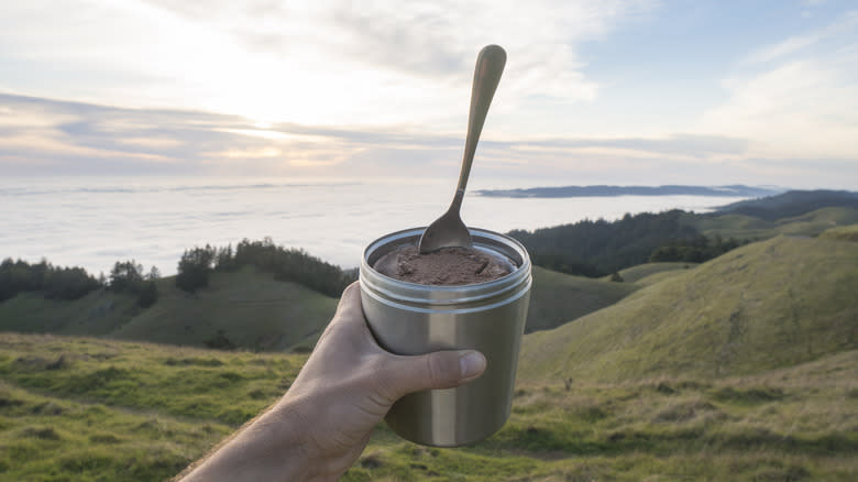 The Ice Cream Canteen at a mountaintop