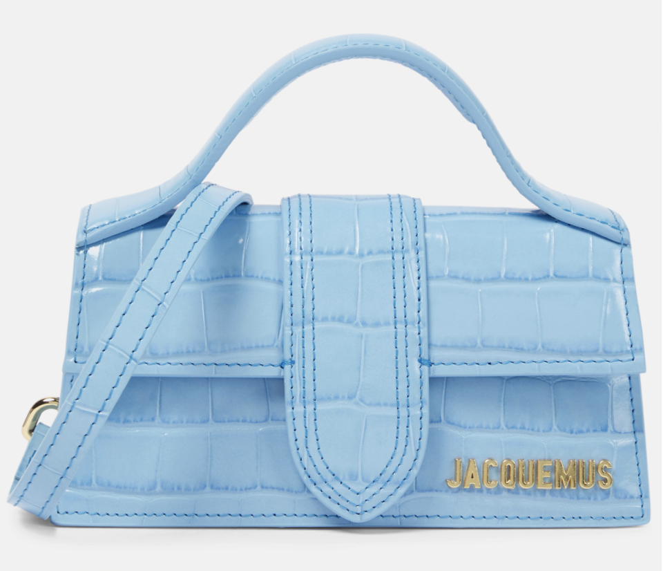 A photo of Jacquemus Le Bambino leather shoulder bag. (PHOTO: MyTheresa)