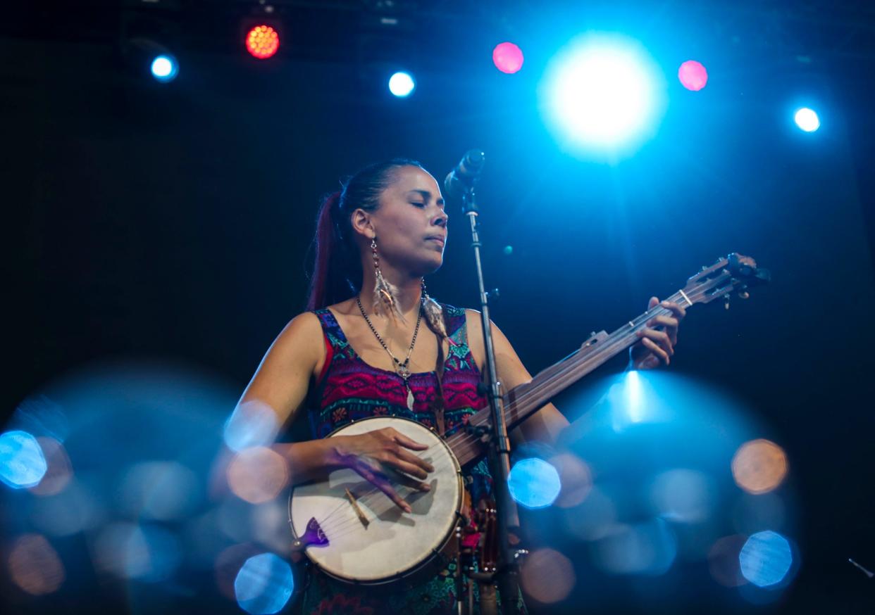 Rhiannon Giddens and Francesco Turrisi are coming to Memorial Hall in support of their Grammy Award-winning album "They're Calling Me Home." Tickets go on sale Friday.