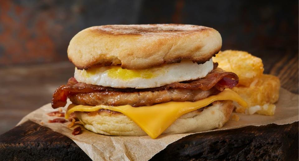 High-fat diet bacon roll. (Getty Images)