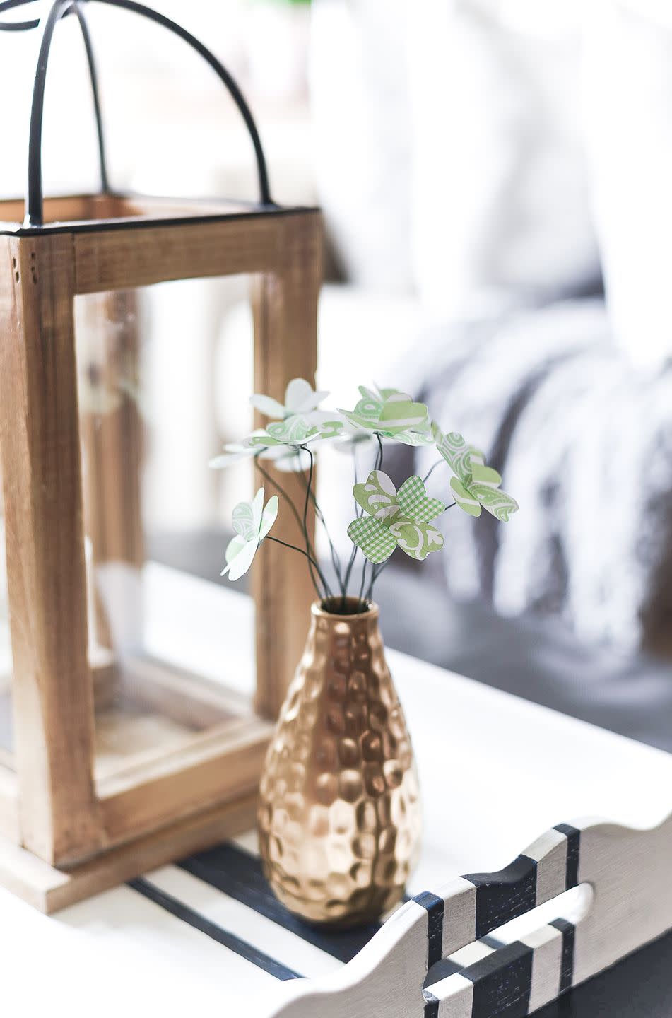 a vase with flowers