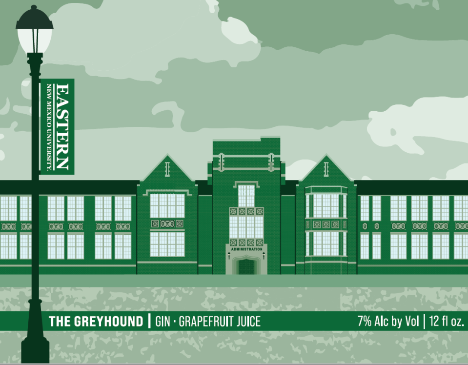 The Greyhound, a new drink from New Mexico's Red Door Brewing Company, will help provide scholarships to Eastern New Mexico University students through a new partnership announced on Thursday, April 13, 2023.