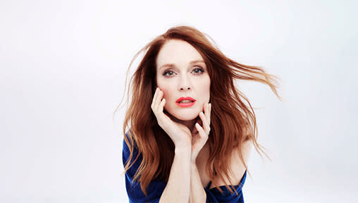 Interview with Julianne Moore, the New Face of Florale by Triumph