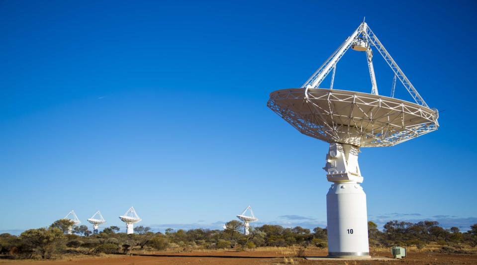 Some of the ASKAP dishes. CSIRO (Author provided)