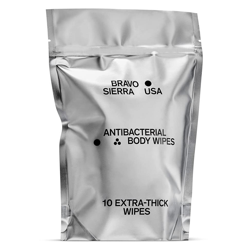 Bravo Sierra Antibacterial Body Wipes; best body wipes, body and face wipes