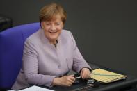 <p>No. 9: Angela Merkel, Chancellor of Germany<br>Salary: $235,041 (216,278 euros)<br>(Getty Images) </p>