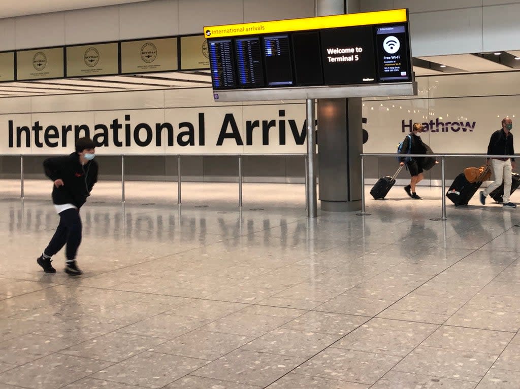 Keeping count: Heathrow handled 42 per cent fewer flights last week compared with the number in 2019 (Simon Calder)