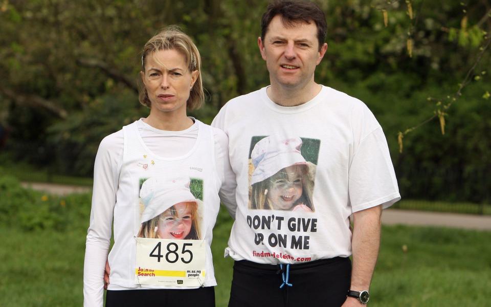 Kate and Gerry McCann - DOMINIC LIPINSKI/POOL/AFP