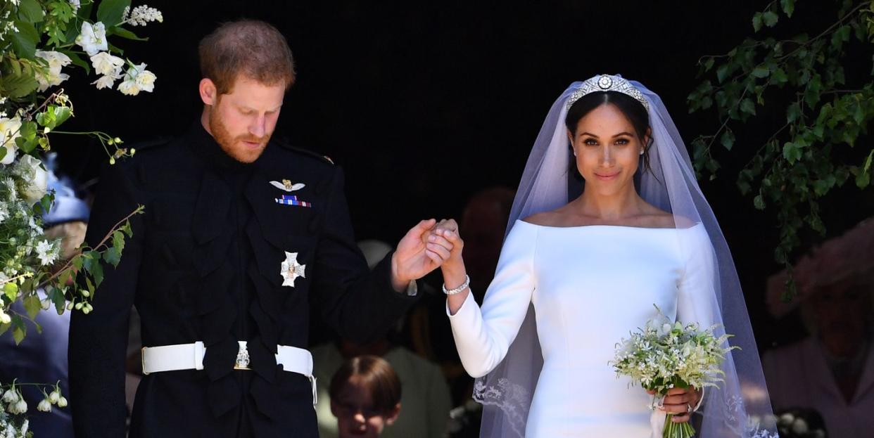 meghan markle secret wedding dress detail