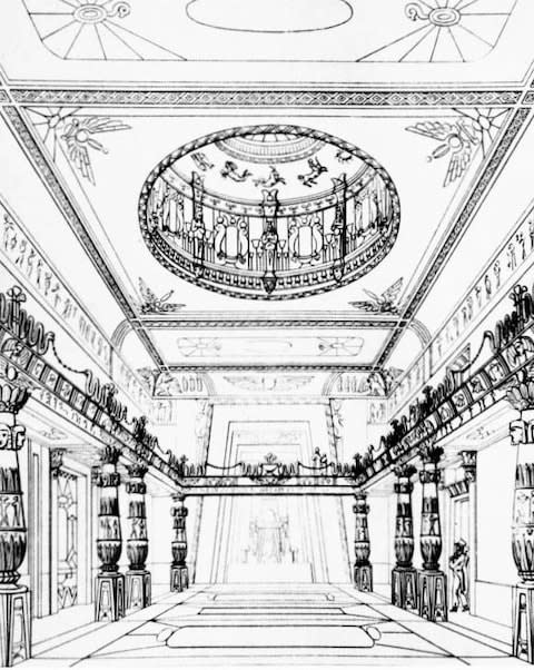 Egyptian Hall, on Piccadilly, was built in 1812 as a museum and exhibition centre - Credit: GETTY