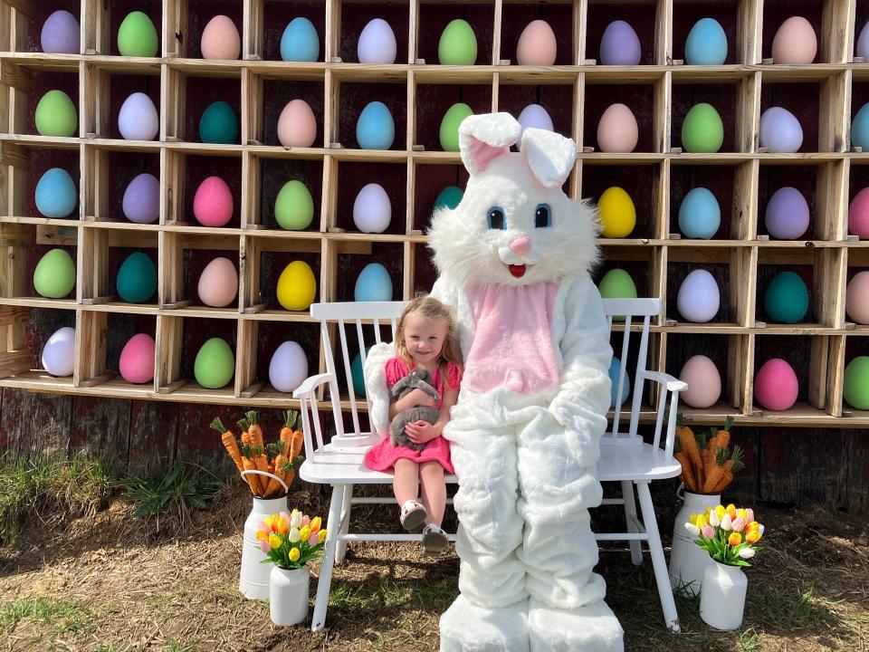 The Easter Bunny will be at Crimora's Endless View Farms for its spring festival March 23-24 and March 30.
