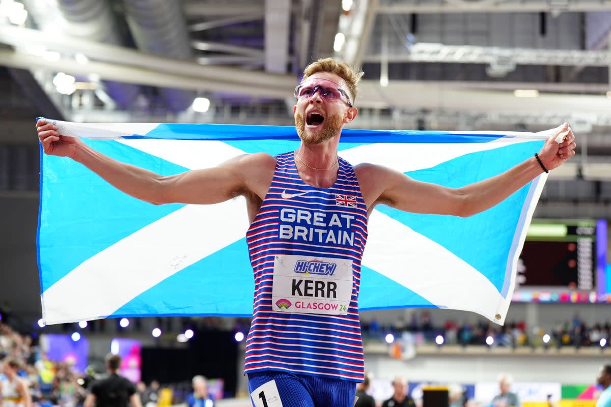Great Britain’s Josh Kerr won 3,000m gold in Glasgow (PA Wire)