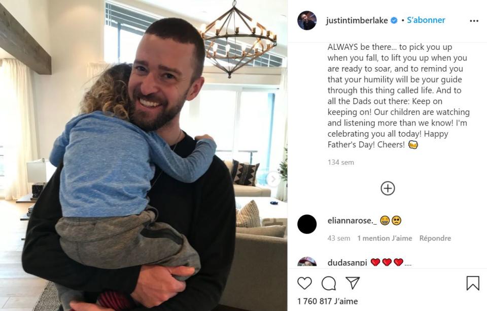 (© Instagram @JustinTimberlake)