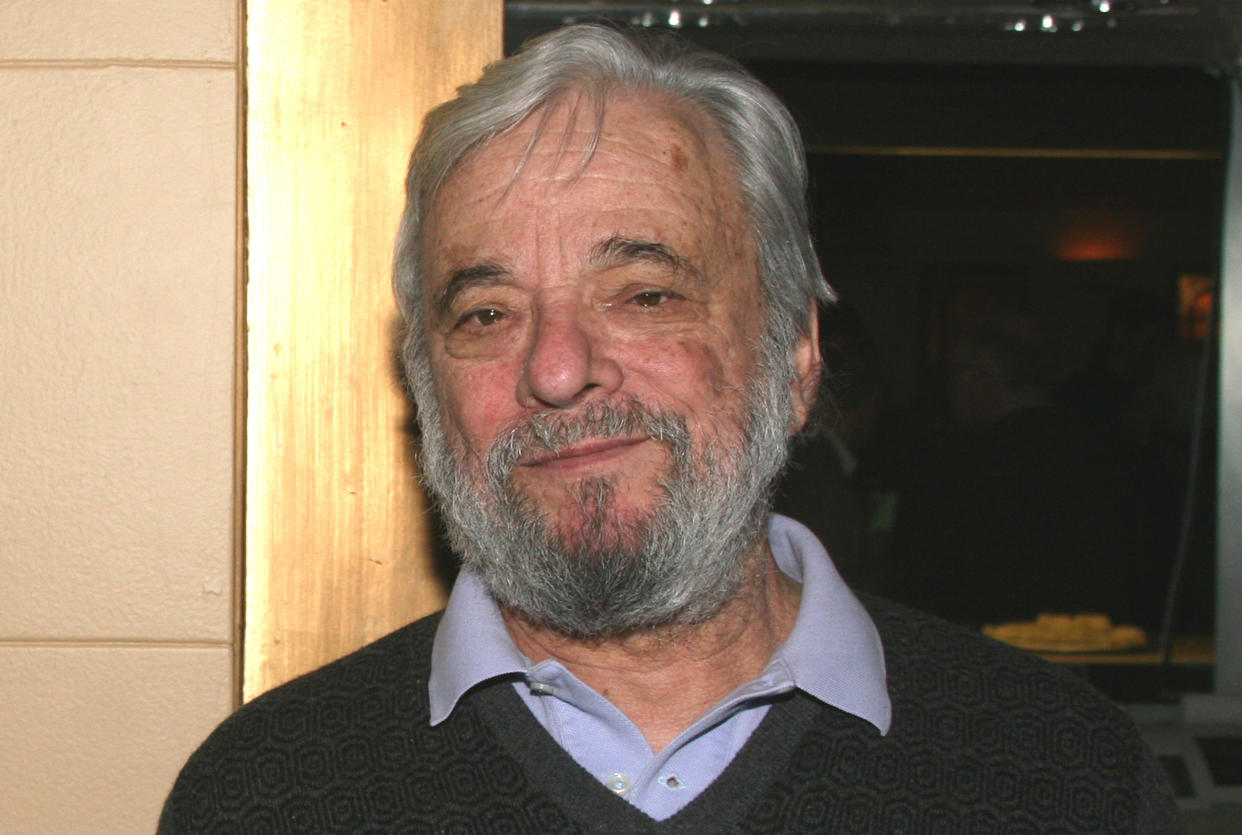 Stephen Sondheim, composer during Encore's presents Stephen Sondheim's 