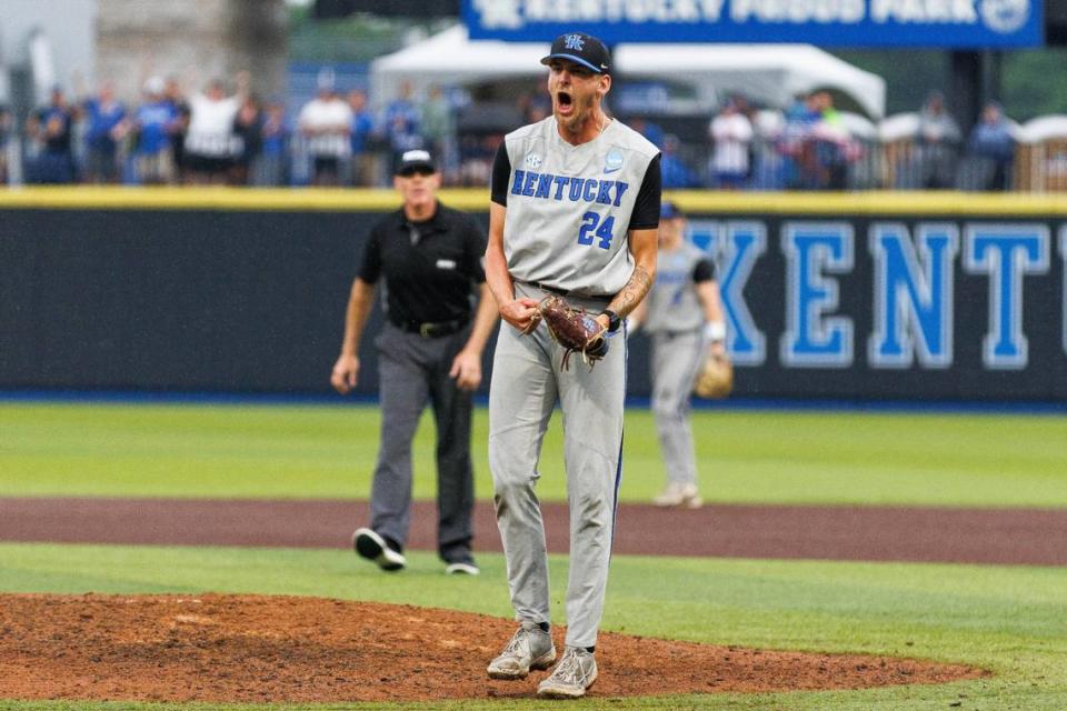 Injuries have prevented Ryan Hagenow from developing into the ace he was once projected to be for Kentucky baseball, but he now serves as the Wildcats’ dugout captain.