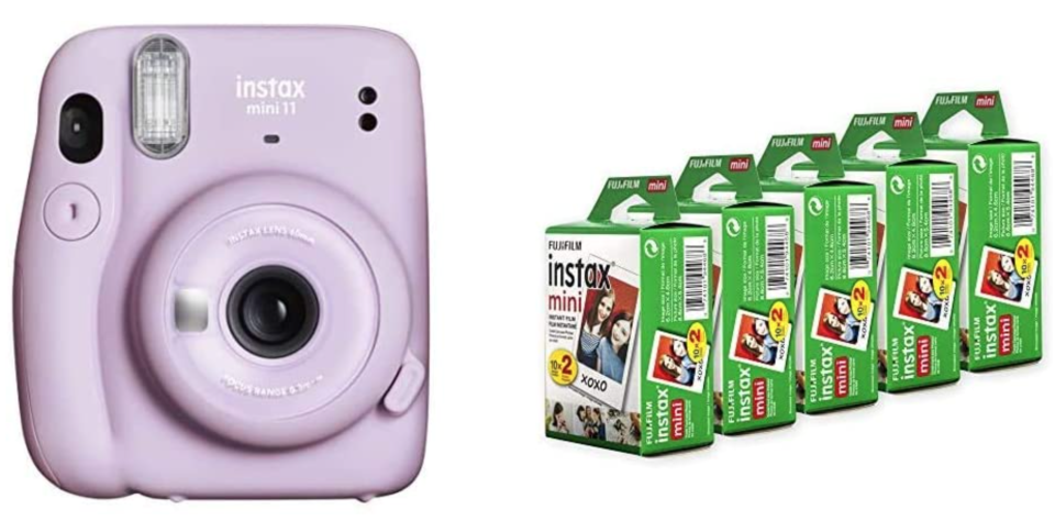 Fujifilm Instax Mini 11 Instant Camera Bundle with Instax Mini Film