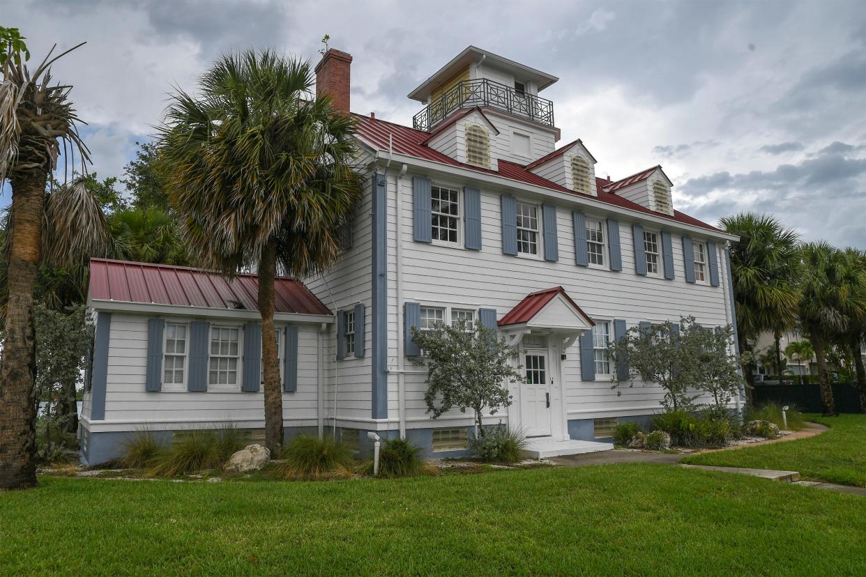 The old U. S. Coast Guard building and grounds at 1420 Seaway Drive is seen on Thursday, June 1, 2023, in Fort Pierce. The building, now owned by Indian River State College, is being scheduled for maintenance and repair. 