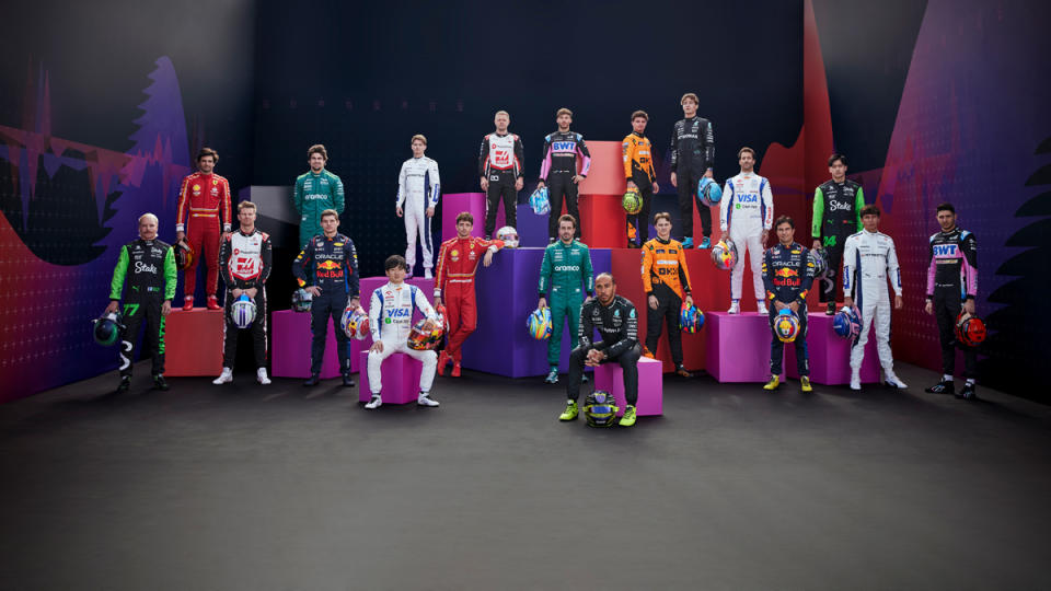 The drivers competing in the 2024 Formula 1 season.