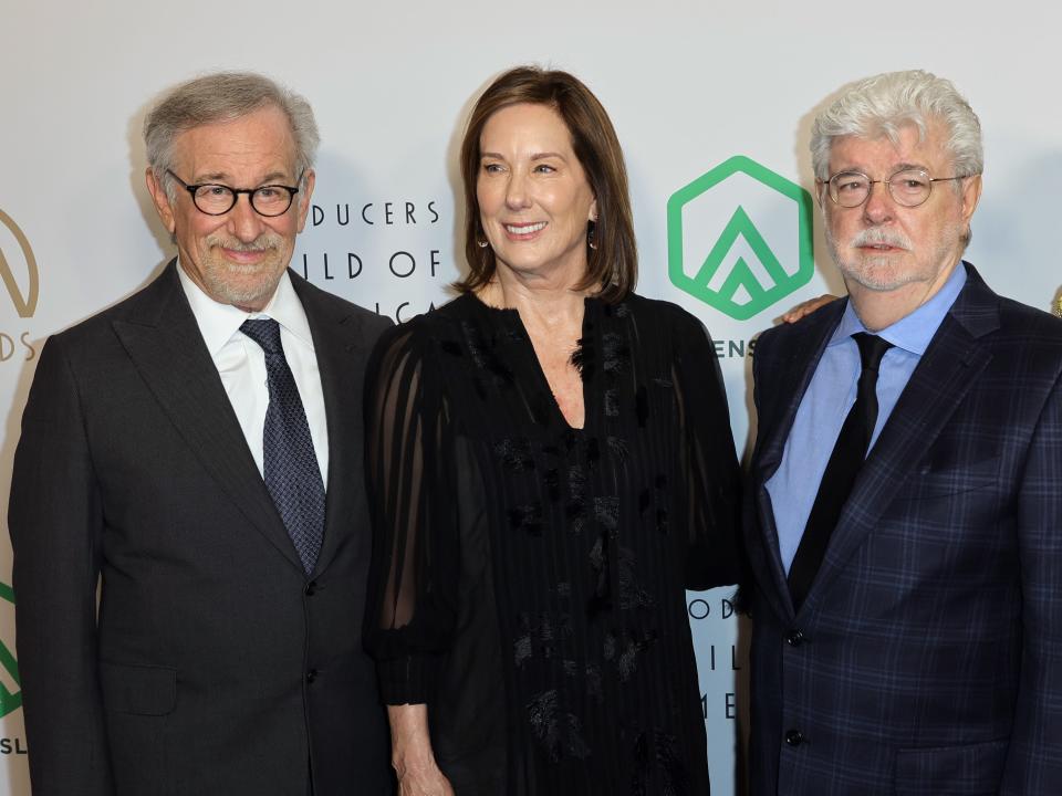 Spielberg, Kennedy, Lucas