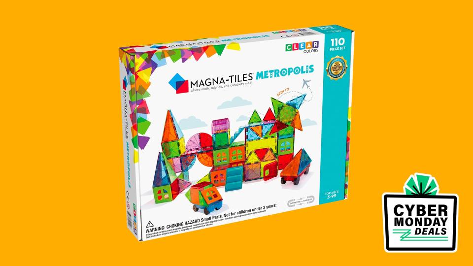 Magna-Tiles are up to 25% off on Cyber Monday