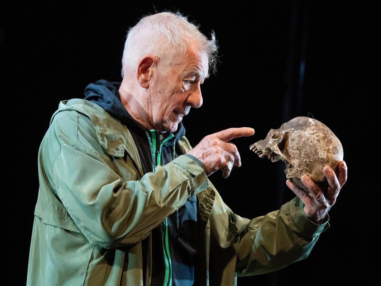 McKellen as Hamlet (Elliott Franks)