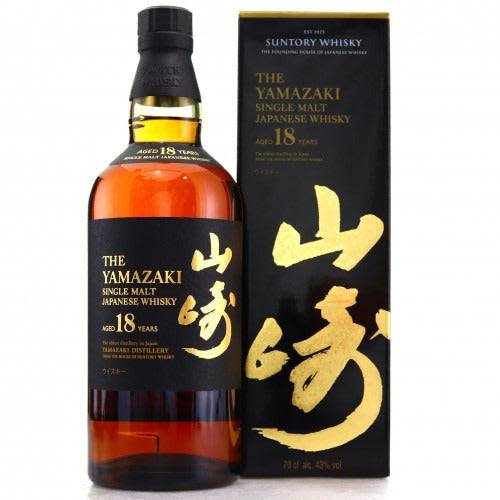 Yamazaki 18 Year Old Single Malt Japanese Whisky