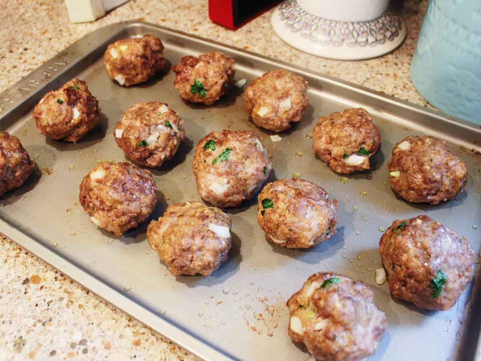 slow cooker meatballs