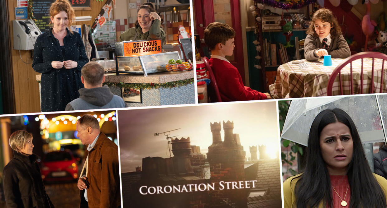 These are the big Coronation Street spoilers for 5-9 December 2022. (ITV)
