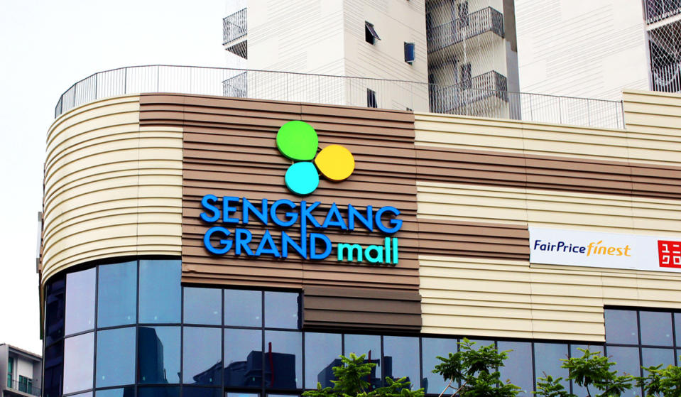 sengkang grand mall - front facade