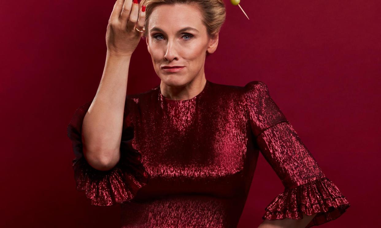 <span>The Guardian food writer Grace Dent wears the signature Falconetti dress by The Vampire’s Wife, September 2023.</span><span>Photograph: Martina Lang/The Guardian</span>