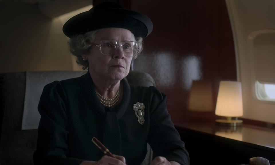 Imelda Staunton in “The Crown” (Courtesy of Netflix)