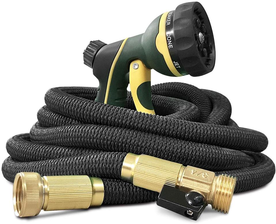 NGreen Expandable and Flexible Garden Hose. Image via Amazon.