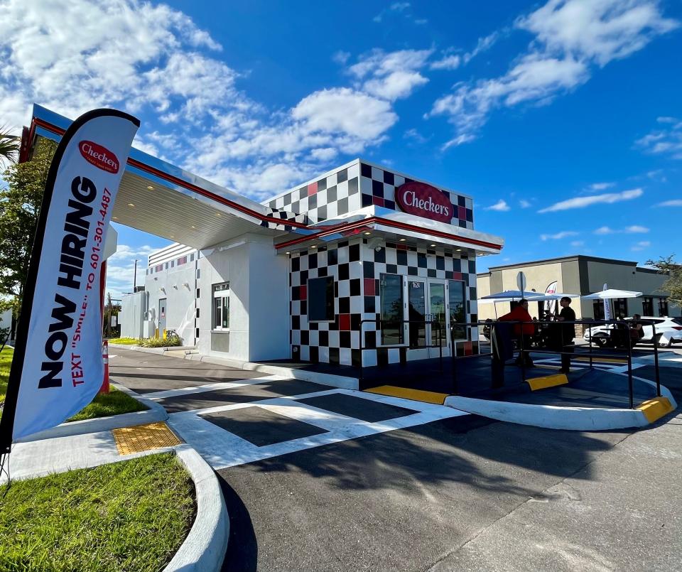 Checkers will open off Skyline Boulevard in Cape Coral on Feb. 13.
