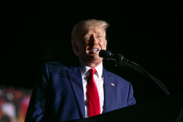 Donald Trump Holds Rally For North Carolina Midterm Candidates - Credit: Getty Images