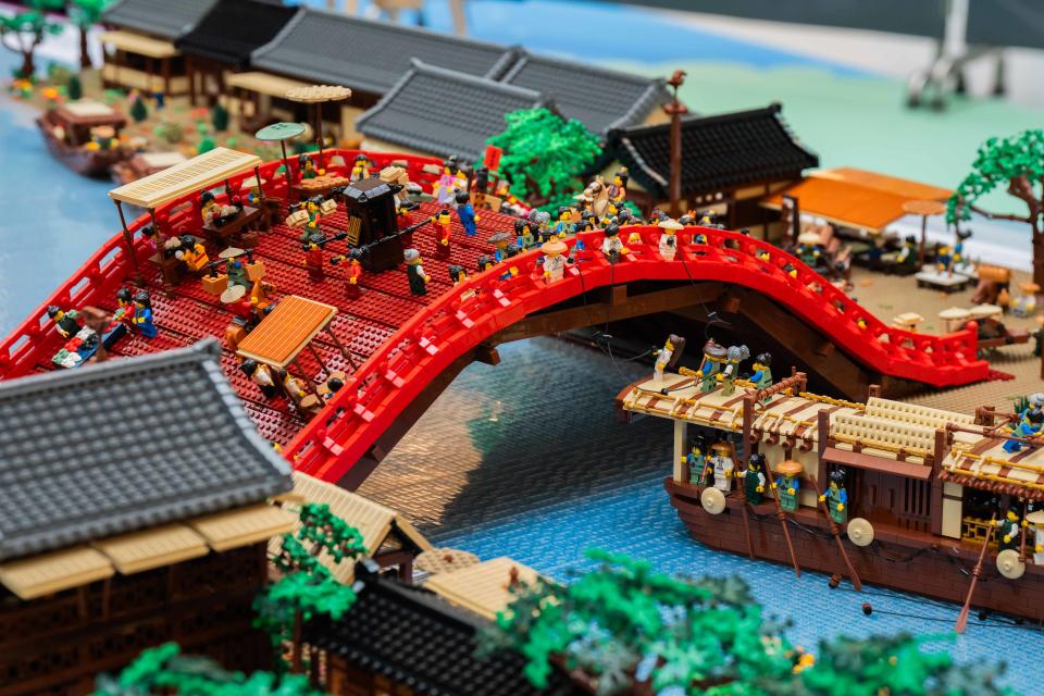 Lego樂高版《清明上河圖》｜沙田新城市廣場