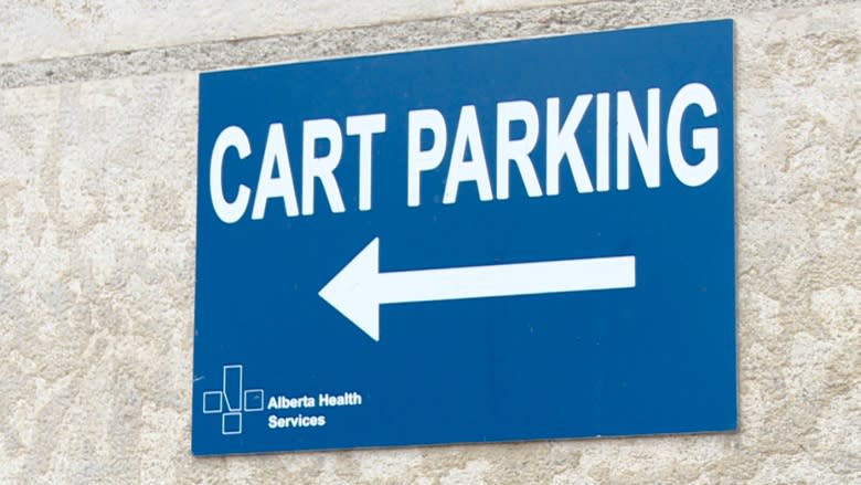 Health centre 'cart parking' offers safe area for homeless to keep belongings