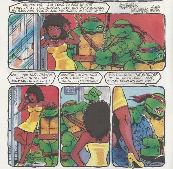 TMNT #32, por Mark Bodé