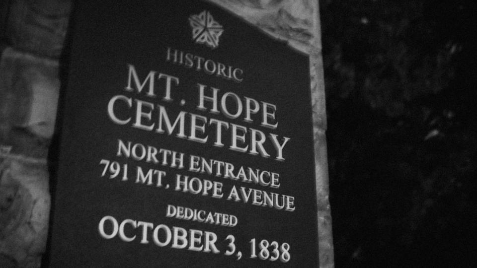 There are over 350,000 people buried in Mt. Hope. There are just over 211,000 people in the city of Rochester.