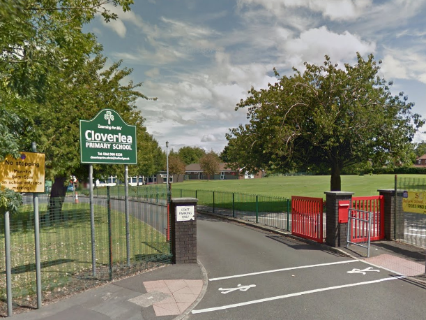 A wedding ring was found in a ballot box at Cloverlea school after the 2019 general election: Google Maps