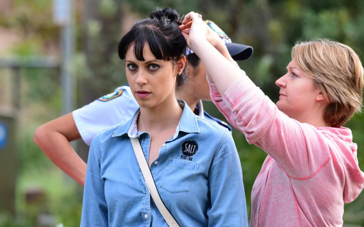 Jessica Falkholt, 29, played Hope Morrison in the long-running soap - matrixpictures.co.uk