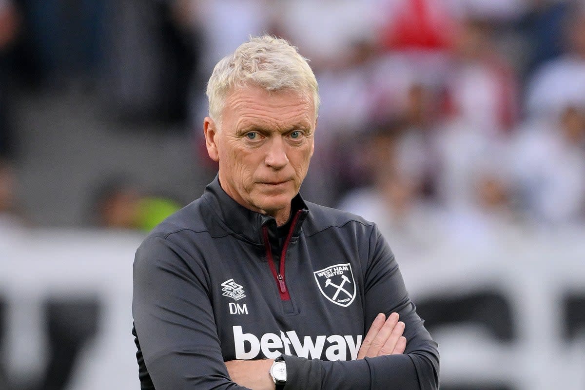 Not happy: David Moyes (Getty Images)