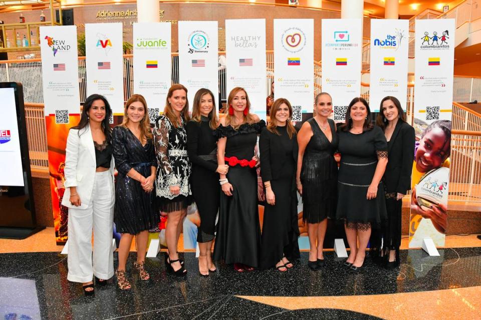 Allied Foundations of America Viva Alliance: Emilia Davila, Llal lovera, Antonella Romero, Isabel Elena Octavio, Catalina Escobar, Jania Isaac, Gladis Sandoval, Rocio Devesa y Daniela Imery.