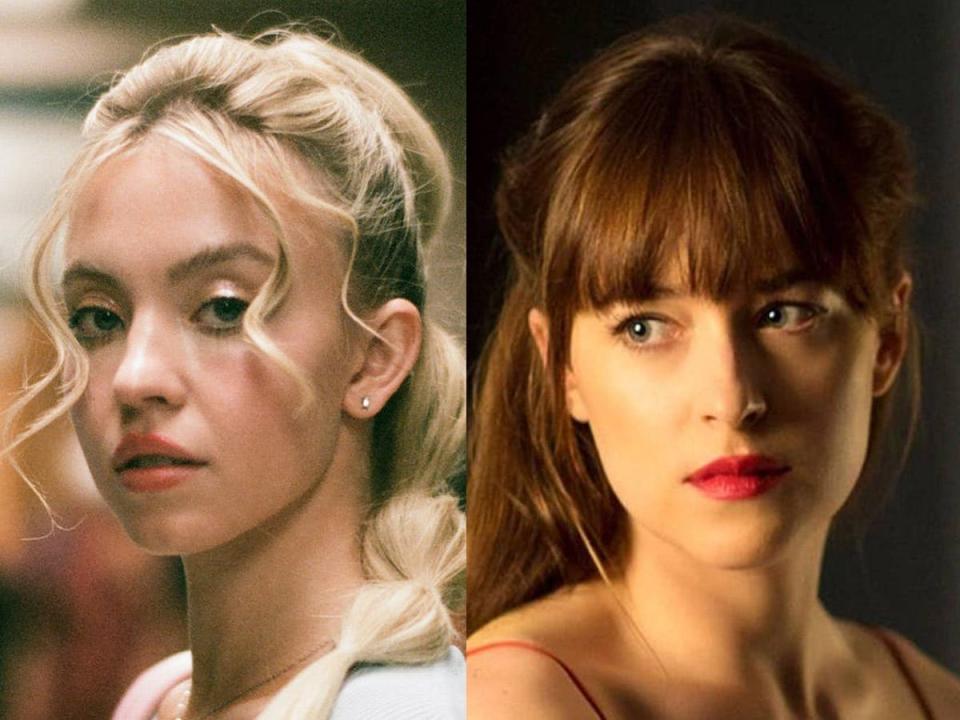 Sydney Sweeney Was Nervous To Work With Dakota Johnson After Watching 50 Shades Of Grey In 