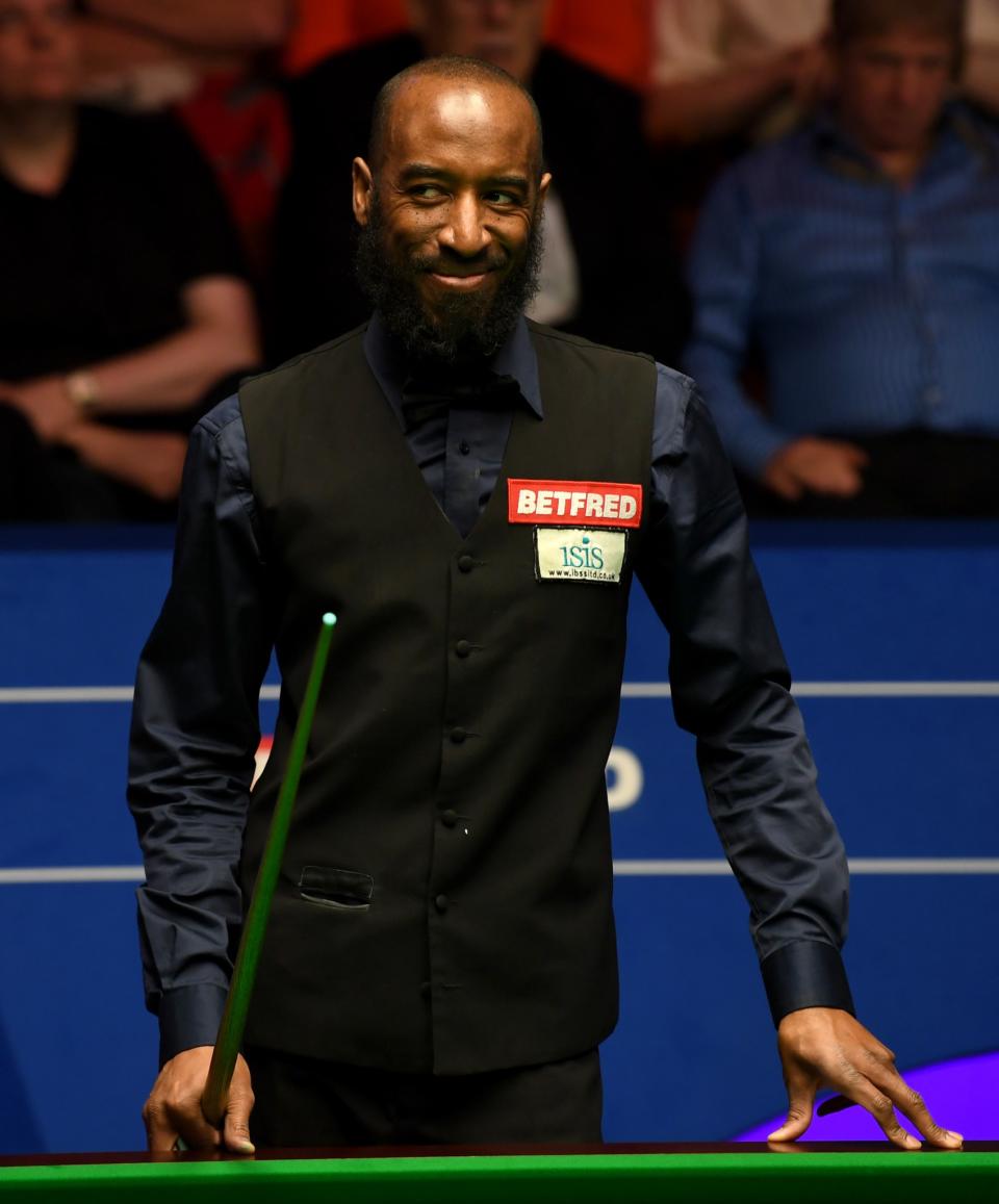Lots to smile about: ISIS-supported Rory McLeod has been critical of snooker's authorities 