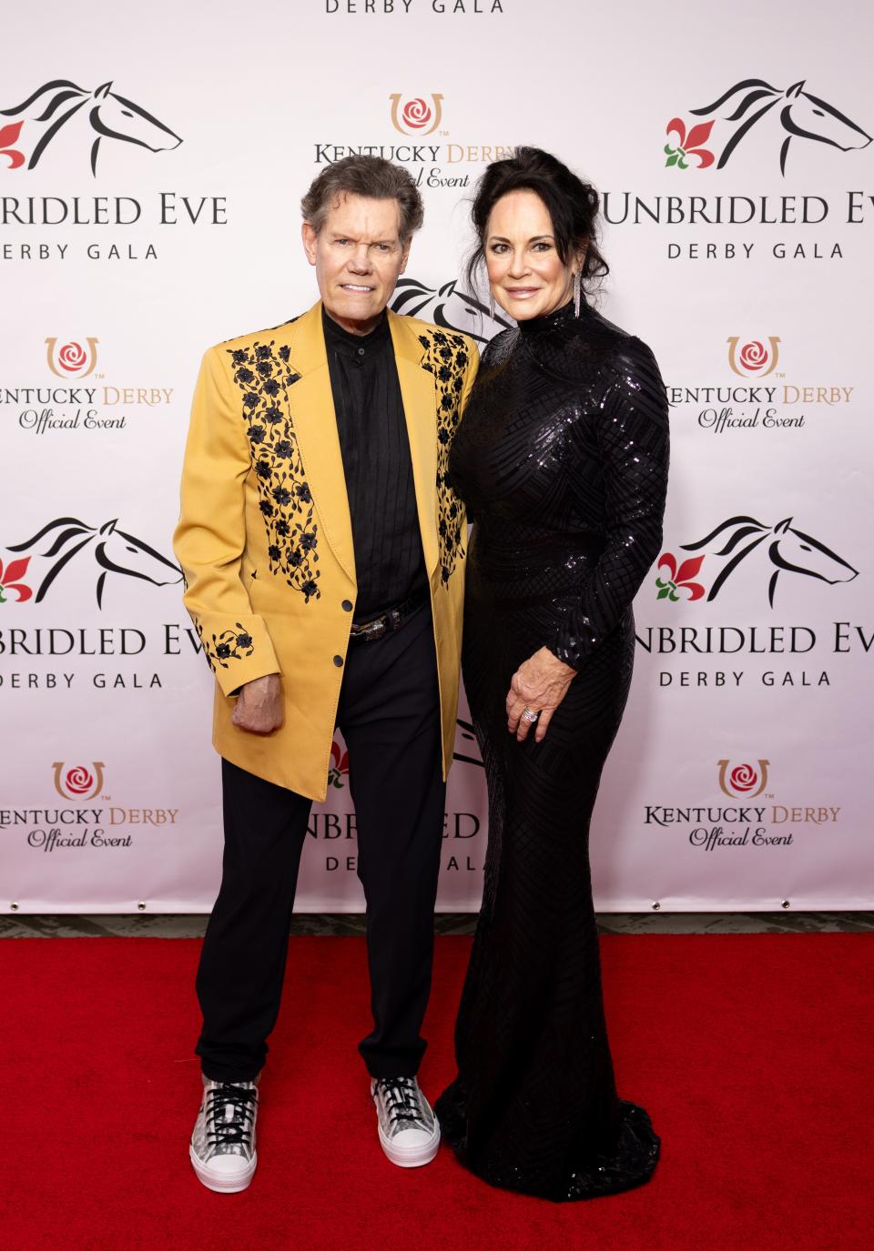 Randy Travis walks the red carpet at the Unbridled Eve Gala at the Galt House Hotel on May 3, 2024 in Louisville, KY.
