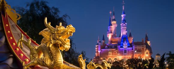 Shanghai Disney Resort.