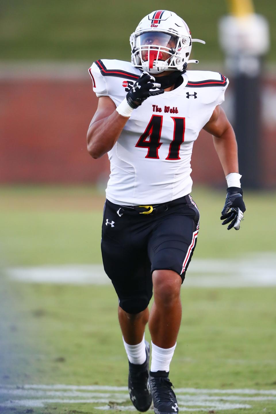 Gardner-Webb linebacker and former Forestview standout Jaycob Neely.